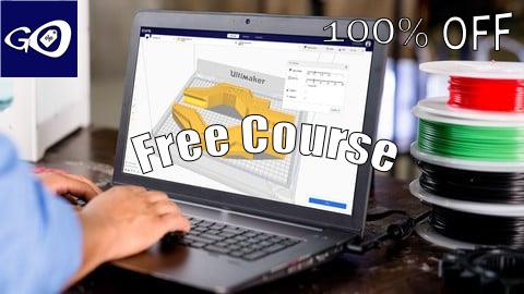 Free Coupon 3D Printing with " Ultimaker CURA Slicer- Start to finish" [100% OFF]