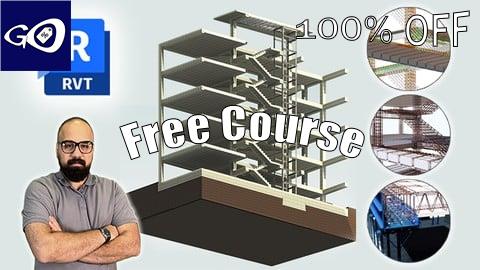 Free Coupon Advanced Revit BIM: LOD 400 Concrete Structure Modeling [100% OFF]