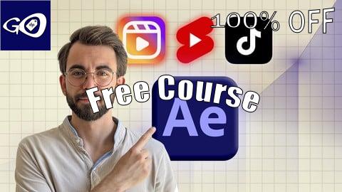 Free Coupon After Effects Motion Graphics Mastery (For TikTok, IG & YT) [100% OFF]