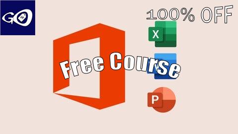 Free Coupon All-in-One Microsoft Office Course: Excel, Word & PowerPoint [100% OFF]
