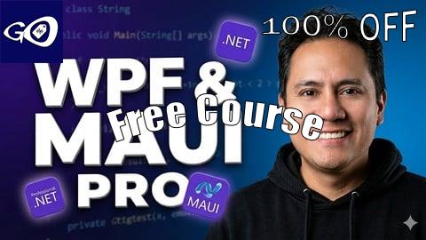 Free Coupon Aprende WPF y MAUI desde CERO usando C# [100% OFF]