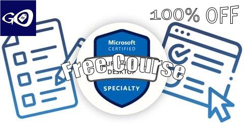 Free Coupon AZ-140 Configuring and Operating MS Azure Virtual Desktop [100% OFF]