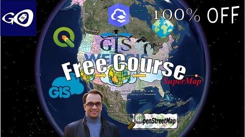 Free Coupon Basic of Desktop GIS & Web GIS: All Types of GIS Software [100% OFF]