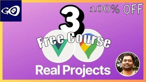 Free Coupon Vue JS & Google Maps API: Build 3 Location-Based Web Apps [100% OFF]