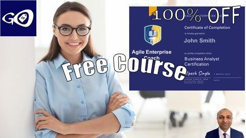 Free Coupon Business Analyst Certificate [100% OFF]