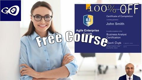 Free Coupon Business Analyst Certificate [100% OFF]