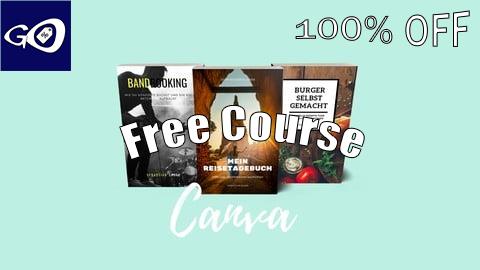 Free Coupon Canva Ebook & Taschenbuch Cover Anfängerkurs [100% OFF]