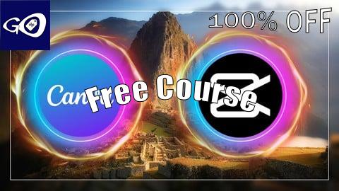 Free Coupon Capcut With Canva Graphic Design Video Editing Masterclass [100% OFF]