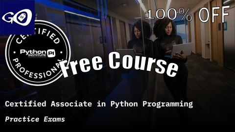 Free Coupon Certified Associate in Python Programming Practice Exams [100% OFF]