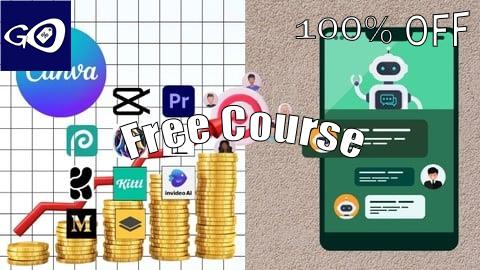 Free Coupon ChatGPT Complete Course: Make Money with AI & Canva [100% OFF]