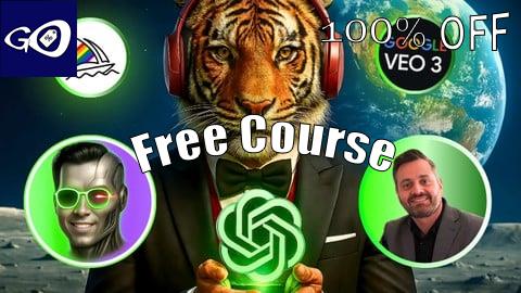 Free Coupon ChatGPT, Midjourney & VEO3 for VIRAL Product Marketing [100% OFF]