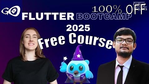 Free Coupon Complete Flutter Guide 2025: Build Android, iOS and Web apps [100% OFF]