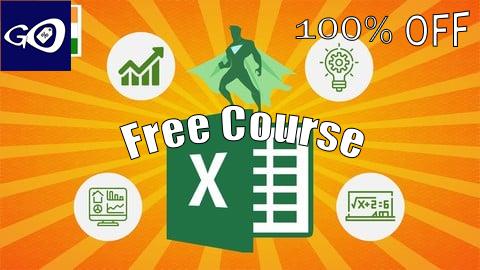 Free Coupon Complete Microsoft Excel - MS Excel A-Z [100% OFF]