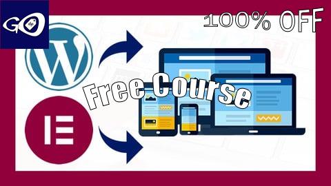 Free Coupon Cómo Crear una Página Web con WordPress y Elementor PRO 2025 [100% OFF]