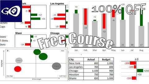 Free Coupon Dashboards with Excel [100% OFF]