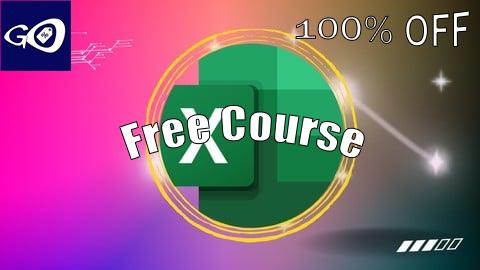 Free Coupon Excel - Learn Excel Course From Beginners to Advanced [100% OFF]