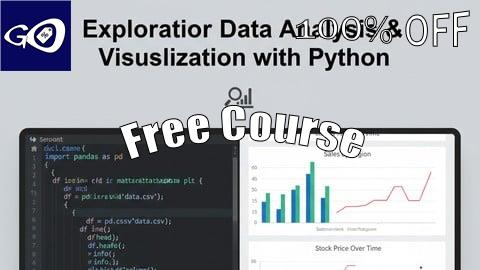 Free Coupon Exploratory Data Analysis & Visualization with Python [100% OFF]