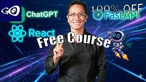 Free Coupon FastAPI + React + ChatGPT IA :  Crea tu 1ª App Full Stack! [100% OFF]