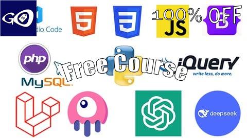 Free Coupon Full-Stack HTML CSS JS PHP PYTHON LARAVEL LIVEWIRE AI [100% OFF]