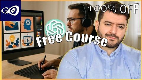 Free Coupon Graphic Design Using AI: COMPLETE Graphic Design Projects [100% OFF]