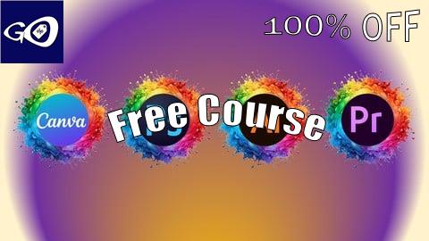 Free Coupon Graphics Design: Canva Photoshop, Illustrator & Premier Pro [100% OFF]