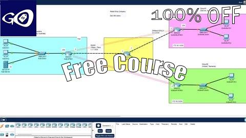 Free Coupon Cisco Packet Tracer: Setup a Hub and Spoke Network [100% OFF]