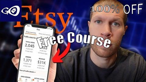 Free Coupon How to Dropship Print on Demand Products on Etsy [100% OFF]