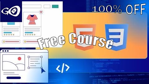 Free Coupon HTML & CSS Made Easy: Web Design & Front-End Web Development [100% OFF]