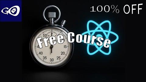Free Coupon Learn React: Build Stopwatch Project [100% OFF]