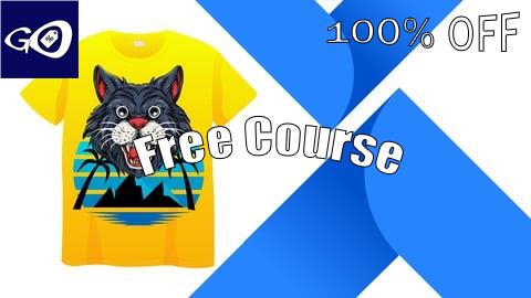 Free Coupon Learn T-Shirt Design with Adobe Illustrator [100% OFF]