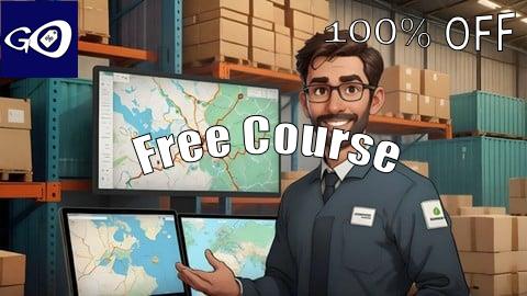 Free Coupon Logistics Management & Geospatial Route Planning with Python [100% OFF]
