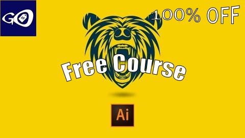 Free Coupon Logo Design Course in Adobe Illustrator: Bear Mascot Design [100% OFF]
