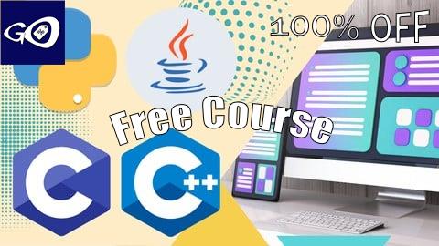 Free Coupon Master Java, Python, C & C++: All-in-One Programming Course [100% OFF]