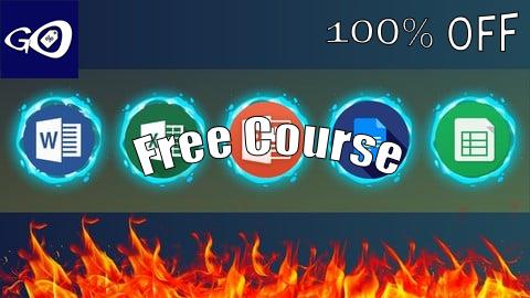 Free Coupon Master MS Word Excel PowerPoint and Google Doc Google Sheets [100% OFF]