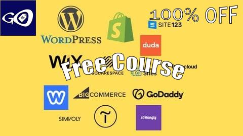 Free Coupon Master Website Creation - 15 Website Platforms in 1 Course! [100% OFF]