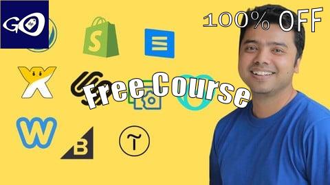 Free Coupon Master Website Creation - 15 Website Platforms in 1 Course! [100% OFF]