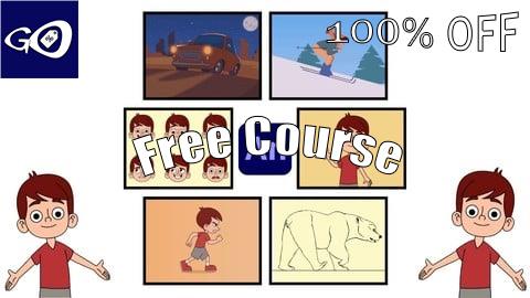 Free Coupon Mastering 2D Animation in Adobe Animate (Basic to Advance) [100% OFF]