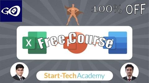 Free Coupon Microsoft Office: Excel, PowerPoint & Word [3-in-1] [100% OFF]