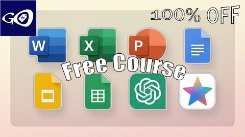Free Coupon MS Office With AI Masterclass  Microsoft, Google ChatGPT [100% OFF]