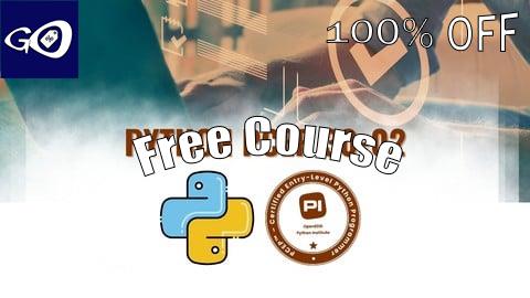 Free Coupon Python PCEP-30-02 Certified Entry-Level Python Programmer [100% OFF]