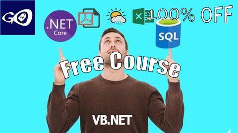 Free Coupon Quick VB .NET by Windows Forms , SQL in Visual Basic VB. NET [100% OFF]