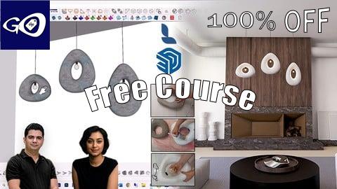 Free Coupon SketchUp Curved Modeling to DIY Papier Mache Chandelier [100% OFF]