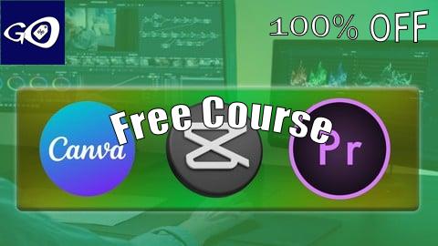 Free Coupon Social Media Video Editing with Canva, Capcut & Premiere Pro [100% OFF]