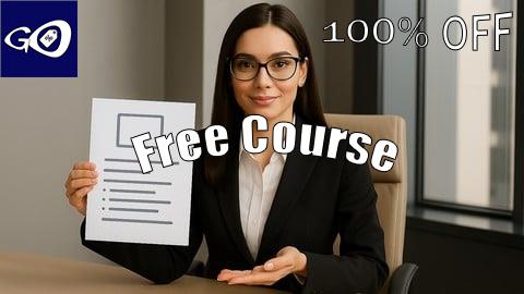 Free Coupon The Complete CV Writing & Tailoring Masterclass [100% OFF]
