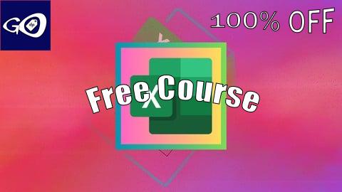 Free Coupon The Complete Microsoft Excel Course: Master All Levels [100% OFF]