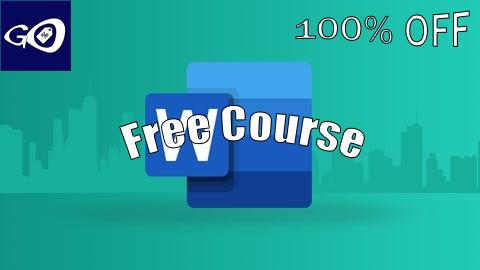 Free Coupon The Complete Microsoft Word Course: Learn Word Step by Step [100% OFF]