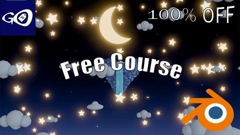 Free Coupon The Moon’s Resting Place: A Low Poly Blender Scene [100% OFF]