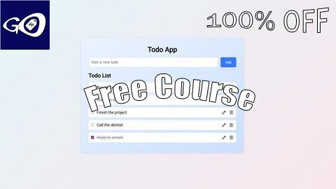 Free Coupon Todo App Project: Learn JavaScript, HTML & CSS Step by Step [100% OFF]