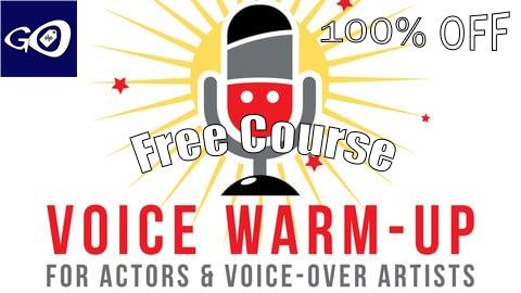 Free Coupon Voice Warm-Up for Actors, Voice-Over Artists & Presenters [100% OFF]