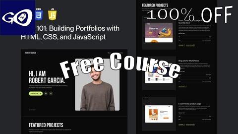 Free Coupon Web 101: Building Portfolios with HTML, CSS, and JavaScript [100% OFF]